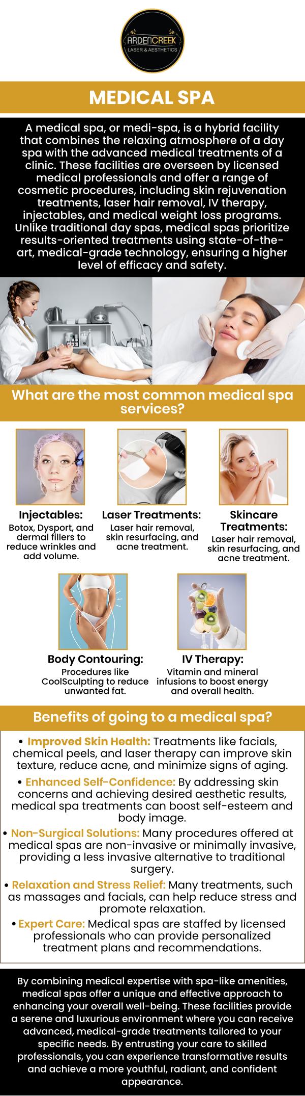 At Arden Creek Laser & Aesthetics, appointments are recommended so our team can dedicate the right amount of time and attention to your visit. For clients hoping to be seen on a walk-in or same-day basis, we encourage calling ahead to confirm current availability. Our goal is to make the scheduling process simple while helping you access the aesthetic and wellness services that best fit your needs. From Botox and dermal fillers to laser hair removal, IV therapy, skin rejuvenation, and Semaglutide GLP-1 medical weight loss, our team offers personalized consultations to guide you toward a treatment plan that supports your goals. For more information, contact us today to schedule a consultation online. We are conveniently located at 1451 River Park Drive, suite 210 Sacramento, CA 95815.